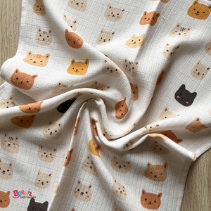 Cicás bambusz muszlin textilpelenka - baba - mama - pelenkázó, babafürdető kellékek - pelenka - Meska.hu