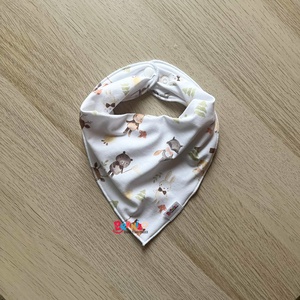 Vicces állatos nyálkendő/babakendő, Baba - mama, Babaruházat, Nyálkendő, Varrás, MESKA