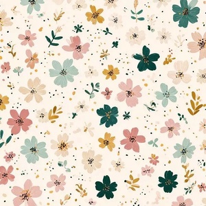 Tavaszi virágos neszeszer, Táska & Tok, Neszesszer, Varrás, MESKA