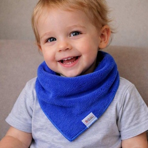 Királykék wellsoft sálkendő, Baba - mama, Babaruházat, Nyálkendő, Varrás, MESKA