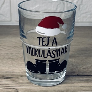 Mikulás váró tányér - karácsony - karácsonyi lakásdekoráció - ünnepi asztaldekoráció - Meska.hu