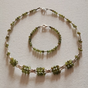  Peridot szett - ékszer - ékszerszett - Meska.hu