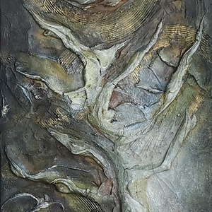 Tavaszi éjszaka , Művészet, Festmény, Akril, Festészet, MESKA