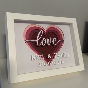 Ha idén kihagynád a csokit és a virágot Valentin napra... - otthon & életmód - dekoráció - kép & falikép - képkeret - Meska.hu