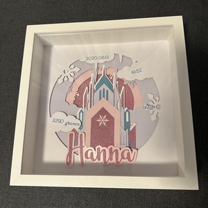 Baba születés - köszöntő box - baba - mama - babaszoba dekoráció - babaszoba kép - Meska.hu