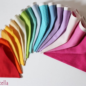 szivárványos zászlófüzér (bunting) - Meska.hu