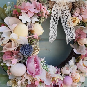 Csupa - virág kopogtató - otthon & életmód - dekoráció - ajtó- és ablak dekoráció - ajtódísz & kopogtató - Meska.hu