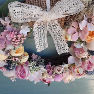 Csupa - virág kopogtató - Meska.hu