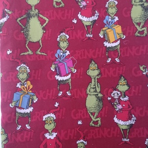 Mikulás zsák - Grincs - karácsony - mikulás - mikulás zsák - Meska.hu