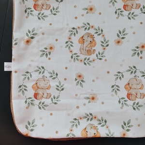 Nyári babatakaró -  Baba elefánt  - otthon & életmód - babaszoba, gyerekszoba - babatakaró, gyerek pléd - Meska.hu