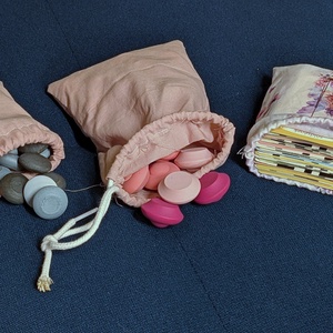 Játéktároló zsák  - baba - mama - babaszobabútor - játéktároló - Meska.hu