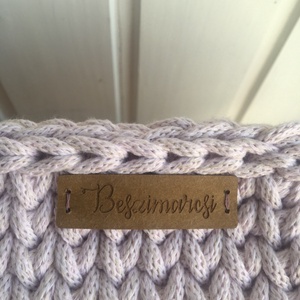 Szögletes  kosár - otthon & életmód - tárolás & rendszerezés - tárolókosár - Meska.hu