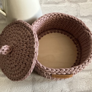 Fedeles tároló kosár - otthon & életmód - tárolás & rendszerezés - tárolókosár - Meska.hu