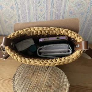 Horgolt táska - táska & tok - kézitáska & válltáska - vállon átvethető táska - Meska.hu