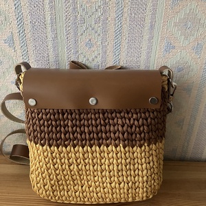 Horgolt táska - táska & tok - kézitáska & válltáska - vállon átvethető táska - Meska.hu