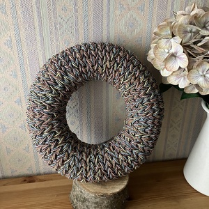 Horgolt koszorú - Meska.hu