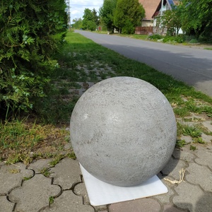 Kőgolyó, betongolyó, beton gömb, gömb, golyó - Meska.hu