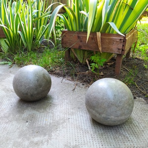 Kőgolyó, betongolyó, beton gömb, gömb, golyó 15cm - otthon & életmód - ház & kert - kerti dísz - Meska.hu