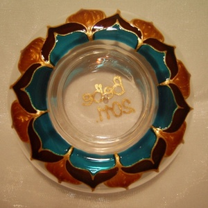 Tűz és víz úszó mécses -  - Meska.hu