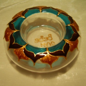 Tűz és víz úszó mécses -  - Meska.hu