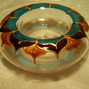 Tűz és víz úszó mécses -  - Meska.hu