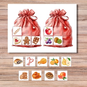 Karácsonyi foglalkoztató óvodásoknak 4+ PDF - karácsony - karácsonyi ajándékozás - karácsonyi képeslap, üdvözlőlap, ajándékkísérő - Meska.hu