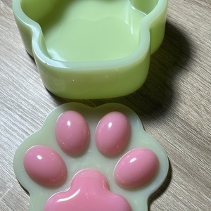 Epoxi Mancs formájú ékszertartó/kincsesdoboz, Ékszer, Ékszertartó, Ékszerdoboz, Mindenmás, MESKA