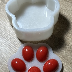 Epoxi Mancs alakú ékszertartó/kincsesdoboz - ékszer - ékszertartó - ékszerdoboz - Meska.hu