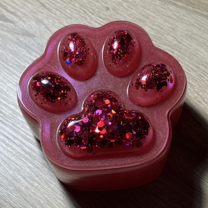 Epoxi Mancs alakú ékszertartó/kincsesdoboz, Ékszer, Ékszertartó, Ékszerdoboz, Mindenmás, MESKA