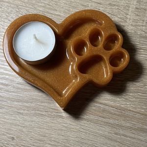 Epoxi mécses tartó , Otthon & Életmód, Gyertya, illat, aroma, Mécses és mécsestartó, Mindenmás, MESKA