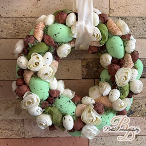 Tavaszi/húsvéti ajtódísz  - Meska.hu