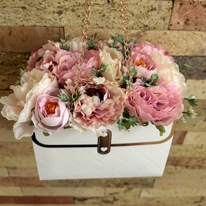 Anyák napi, ballagási virágtáska  - Meska.hu