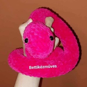 Plüss kígyó, Játék & Sport, Plüssállat & Játékfigura, Más figura, Horgolás, MESKA