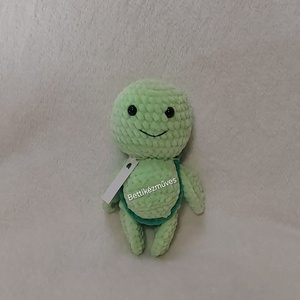 Horgolt amigurumi teknős, Játék & Sport, Plüssállat & Játékfigura, Teknős, Horgolás, MESKA