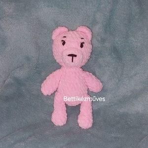 Rózsaszín Ölelőpajtás � Extra Puha Zsenília Mackó - Meska.hu