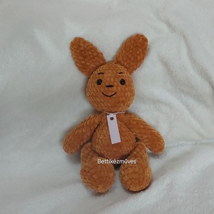 Extra puha zsenília horgolt nyuszi - kézzel készült amigurumi nyuszi, Húsvéti ajándék - Meska.hu