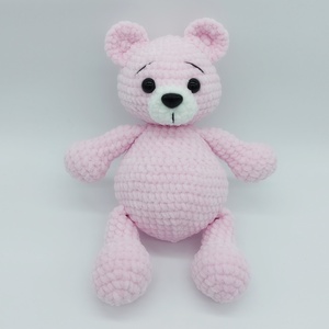 Ölelni való pihe-puha amigurumi mackó - Meska.hu