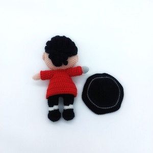 Énekes amigurumi figura - játék & sport - plüssállat & játékfigura - ember - Meska.hu