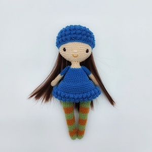 Amigurumi lányka , Játék & Sport, Baba & babaház, Baba, Horgolás, MESKA