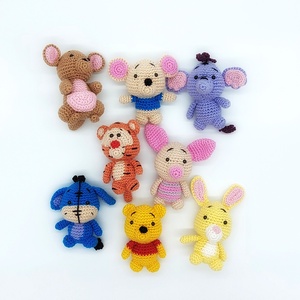 Amigurumi kis állatfigurák - Meska.hu
