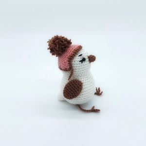 Amigurumi hómadárka - Meska.hu