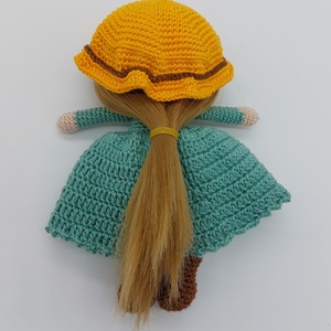 Amigurumi hajas baba - játék & sport - baba & babaház - baba - Meska.hu