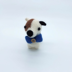 Hős kis pajti Amigurumi Jack Russel terrier kutyus - játék & sport - plüssállat & játékfigura - kutya - Meska.hu