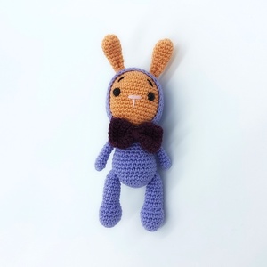 Baba pajti Pici amigurumi nyuszika - Meska.hu