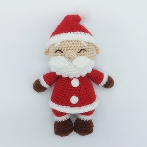 Hószakáll Amigurumi Mikulás - játék & sport - plüssállat & játékfigura - más figura - Meska.hu