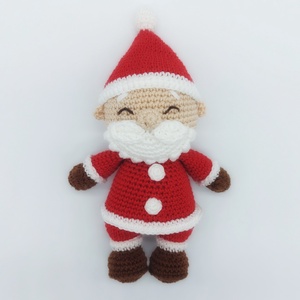 Hószakáll Amigurumi Mikulás - játék & sport - plüssállat & játékfigura - más figura - Meska.hu