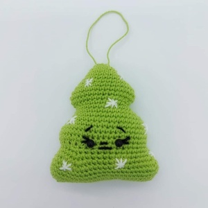 Téli álom Amigurumi fenyőfa karácsonyfadísz - Meska.hu