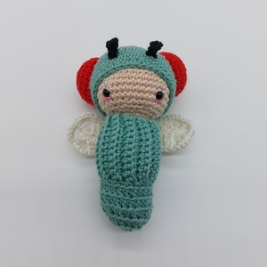 A nagy átalakulás Amigurumi légy - játék & sport - plüssállat & játékfigura - más figura - Meska.hu