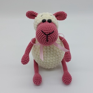 Amigurumi bárányka - Meska.hu