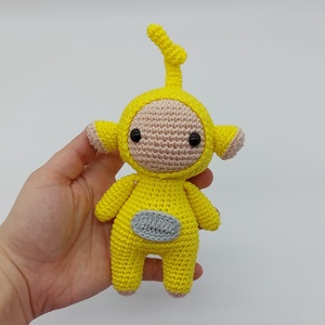 Sárga kis amigurumi figura - játék & sport - plüssállat & játékfigura - más figura - Meska.hu